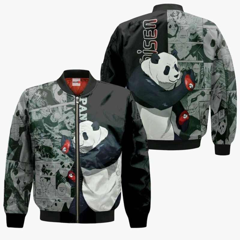 Panda Premium Outerwear Manga Style
