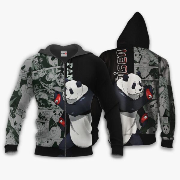 Panda Premium Outerwear Manga Style