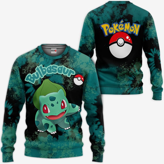 Bulbasaur Premium Outerwear Tie Dye Style