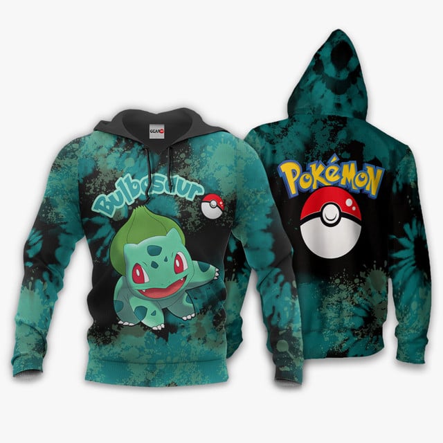 Bulbasaur Premium Outerwear Tie Dye Style