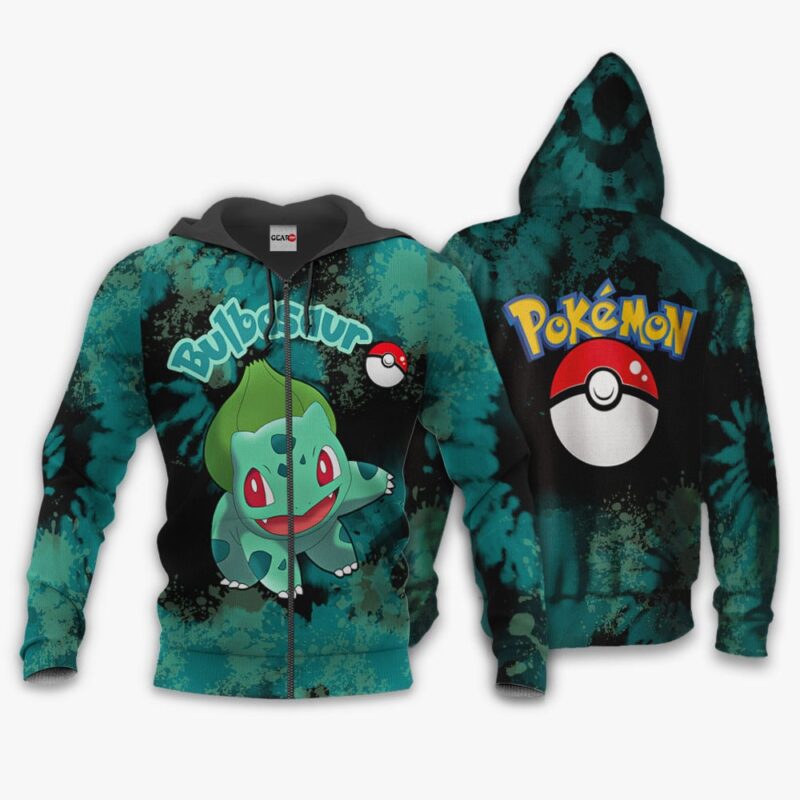 Bulbasaur Premium Outerwear Tie Dye Style