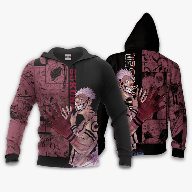 Ryoumen Sukuna Premium Outerwear Jujutsu Kaisen Manga Style
