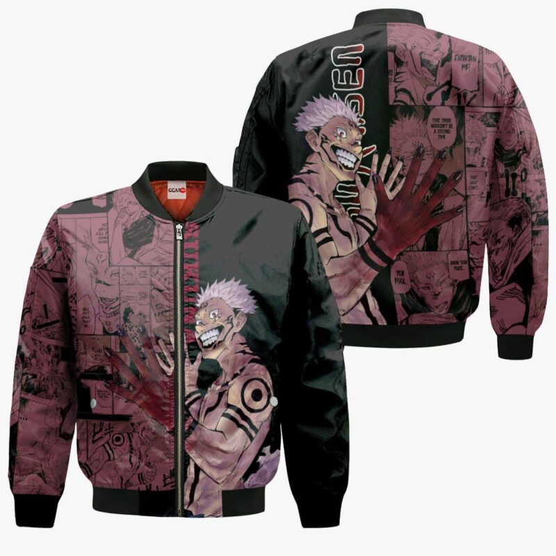 Ryoumen Sukuna Premium Outerwear Jujutsu Kaisen Manga Style