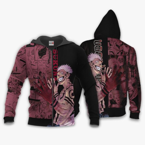 Ryoumen Sukuna Premium Outerwear Jujutsu Kaisen Manga Style