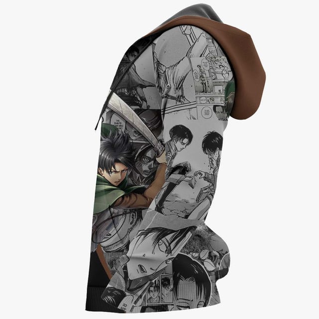 Levi Ackerman Premium Outerwear Manga Style