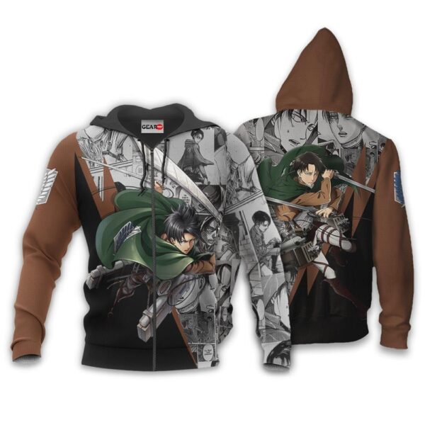 Levi Ackerman Premium Outerwear Manga Style