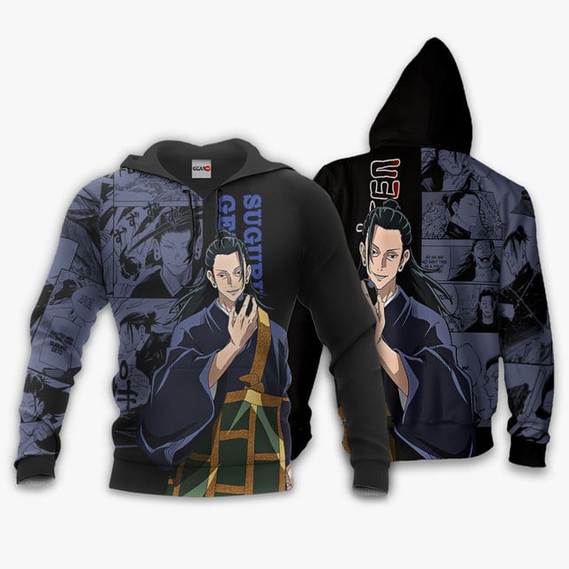 Suguru Geto Premium Outerwear Manga Style
