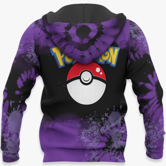 Gengar Premium Outerwear Tie Dye Style