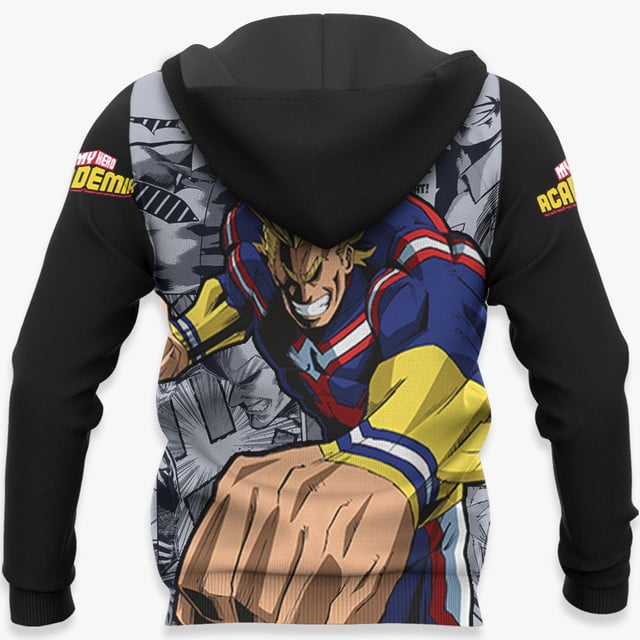 All Might Premium Outerwear Manga Style