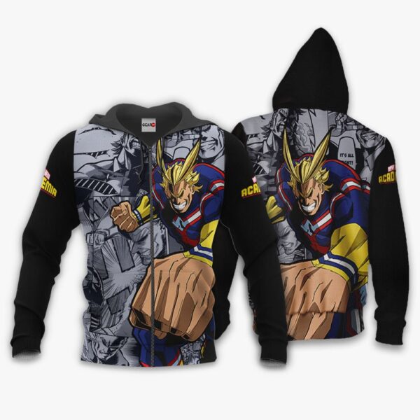 All Might Premium Outerwear Manga Style