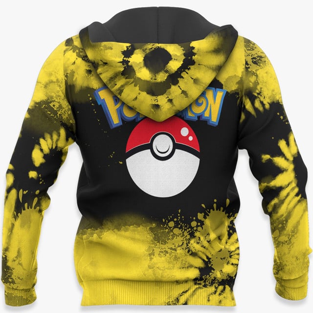 Pikachu Premium Outerwear Tie Dye Anime