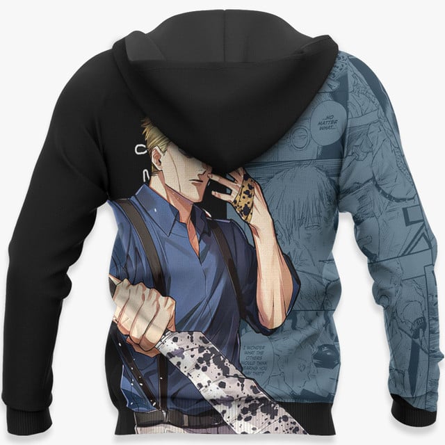 Kento Nanami Premium Outerwear Manga Style