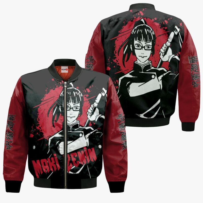 Maki Zenin Premium Outerwear Monochrome