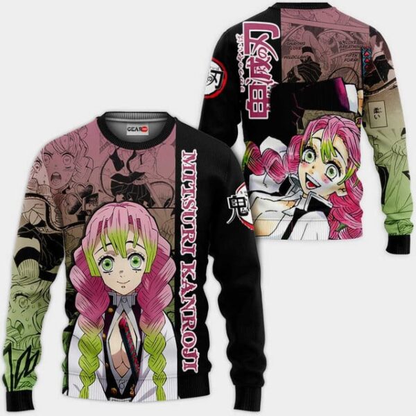 Mitsuri Kanroji Premium Outerwear Manga Style Perfect Gift Idea