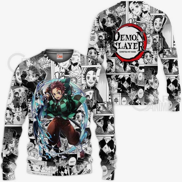 Kimetsu Premium Outerwear Tanj Manga Style Shirt