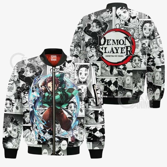 Kimetsu Premium Outerwear Tanj Manga Style Shirt