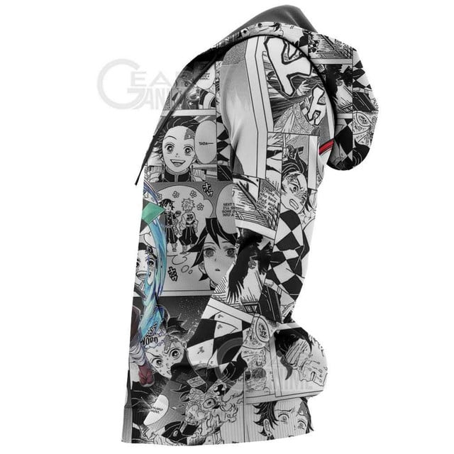 Kimetsu Premium Outerwear Tanj Manga Style Shirt