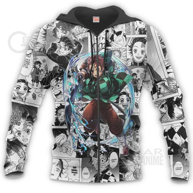 Kimetsu Premium Outerwear Tanj Manga Style Shirt