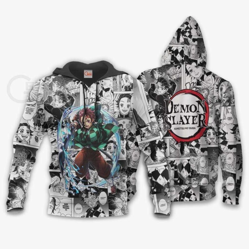 Kimetsu Premium Outerwear Tanj Manga Style Shirt