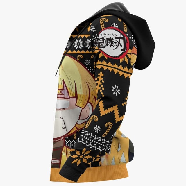 Zenitsu Premium Outerwear Ugly Christmas For Fan