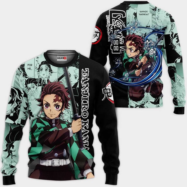 Tanjiro Kamado Premium Outerwear Manga Style