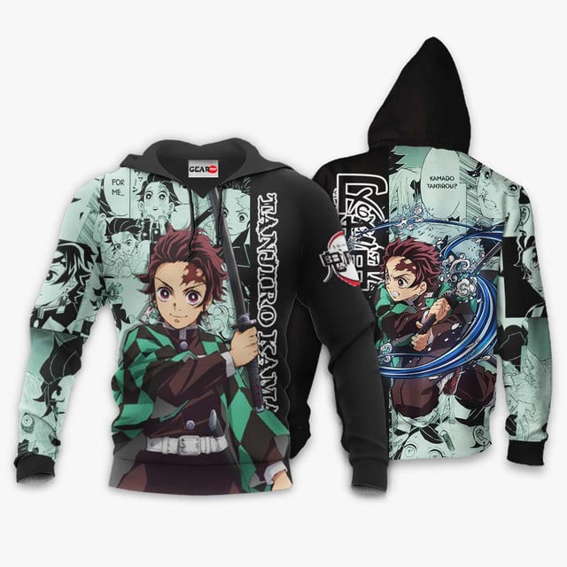 Tanjiro Kamado Premium Outerwear Manga Style