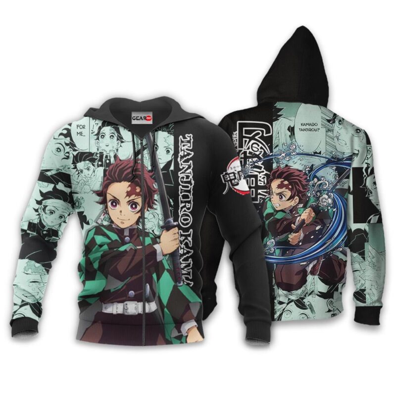 Tanjiro Kamado Premium Outerwear Manga Style