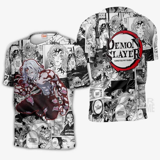 Kimetsu Mix Manga Premium Outerwear Muzan Kibutsuji Jacket