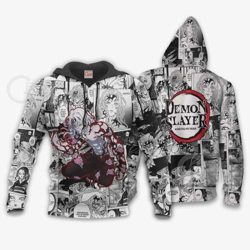 Kimetsu Mix Manga Premium Outerwear Muzan Kibutsuji Jacket