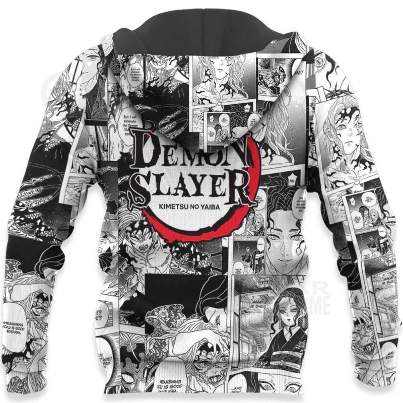Kimetsu Mix Manga Premium Outerwear Muzan Kibutsuji Jacket