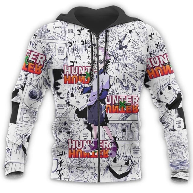 Killua Zoldyck Premium Outerwear Manga Edition