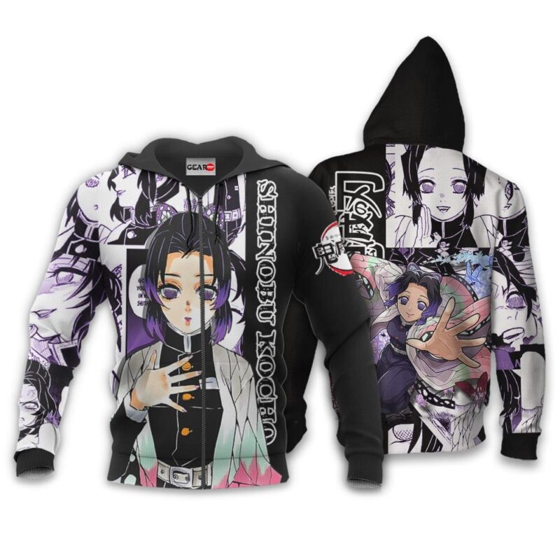 Shinobu Kocho Premium Outerwear Manga Style
