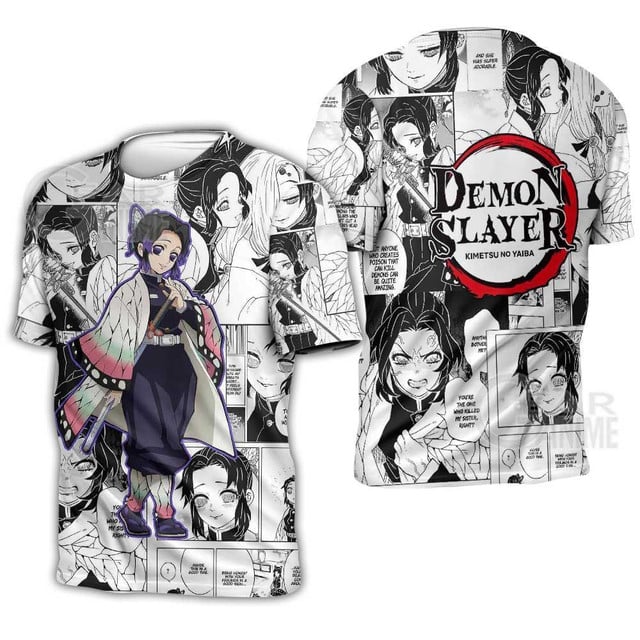 Shinobu Kocho Shirt Mix Manga Premium Outerwear