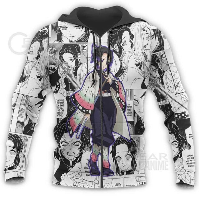 Shinobu Kocho Shirt Mix Manga Premium Outerwear