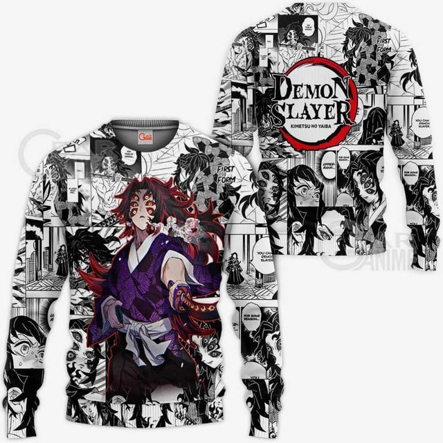 Demon Kokushibo Premium Outerwear Mix No Yaiba Manga