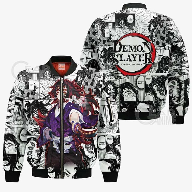 Demon Kokushibo Premium Outerwear Mix No Yaiba Manga