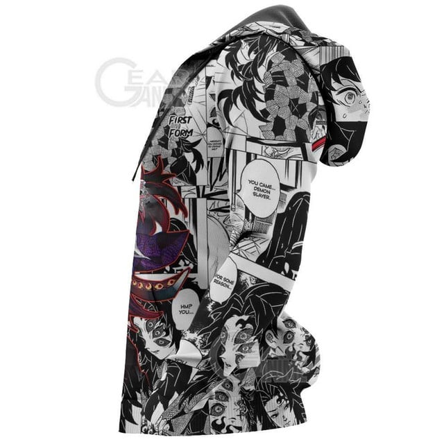 Demon Kokushibo Premium Outerwear Mix No Yaiba Manga