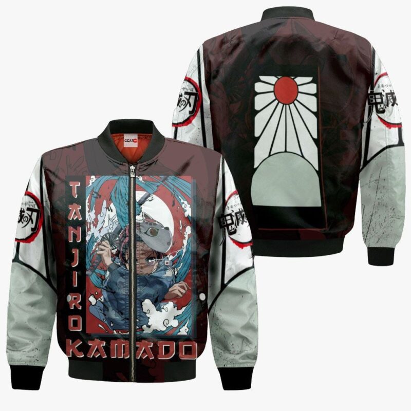 Tanjiro Kamado Premium Outerwear Raising Sun Anime