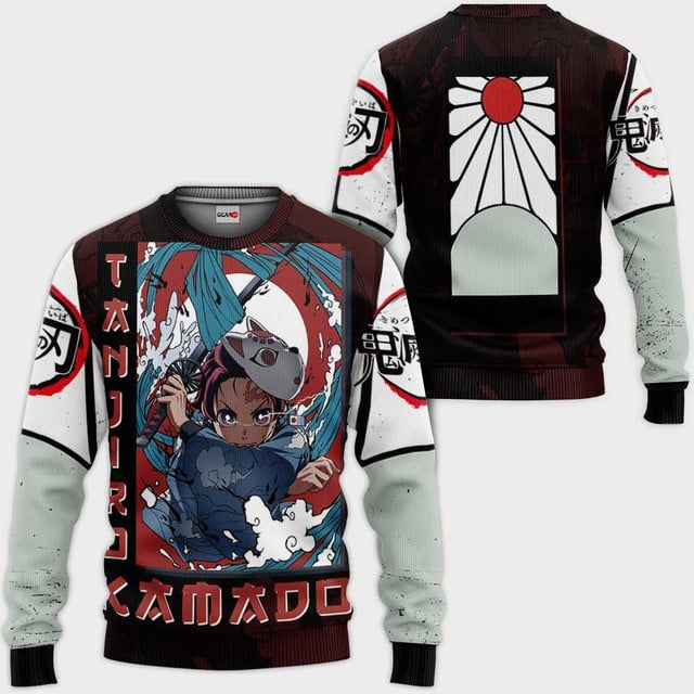 Tanjiro Kamado Premium Outerwear Raising Sun Anime