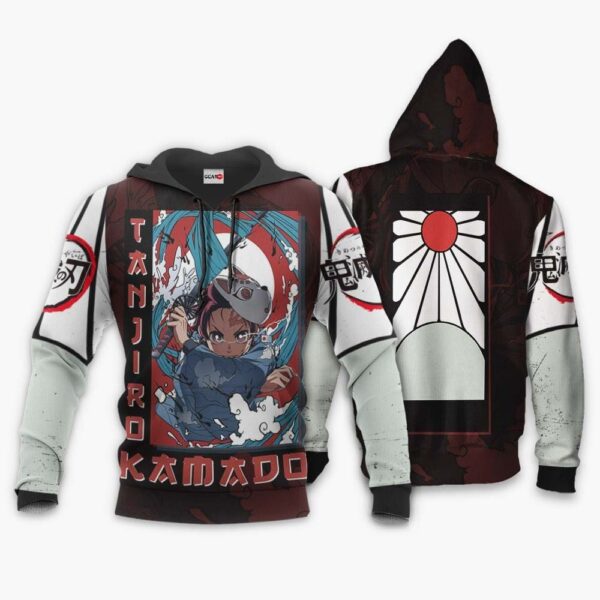 Tanjiro Kamado Premium Outerwear Raising Sun Anime
