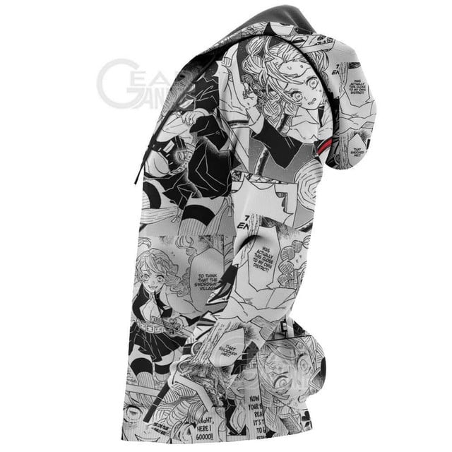 Mitsuri Kanroji Shirt Mix Manga Premium Outerwear