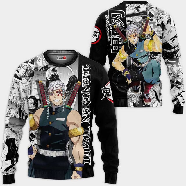 Tengen Uzui Premium Outerwear Manga Style