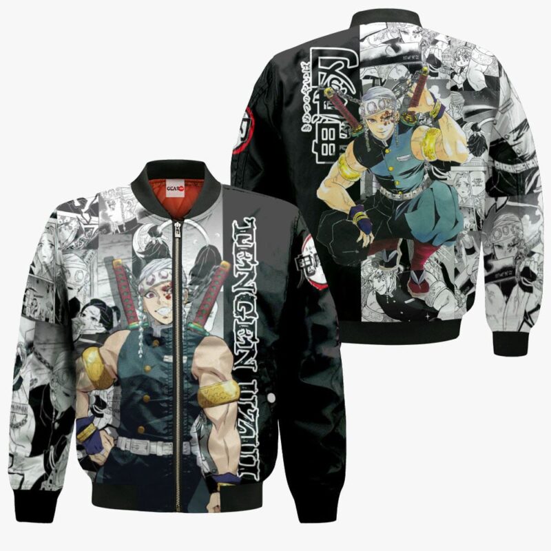 Tengen Uzui Premium Outerwear Manga Style