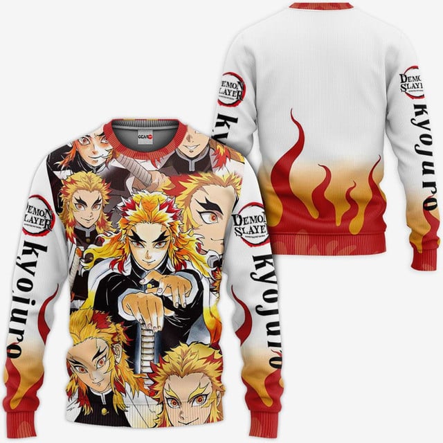 Kyojuro Rengoku Premium Outerwear Flame Hashira Anime