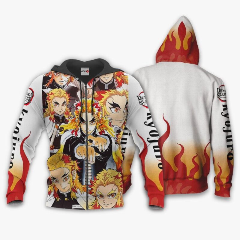 Kyojuro Rengoku Premium Outerwear Flame Hashira Anime