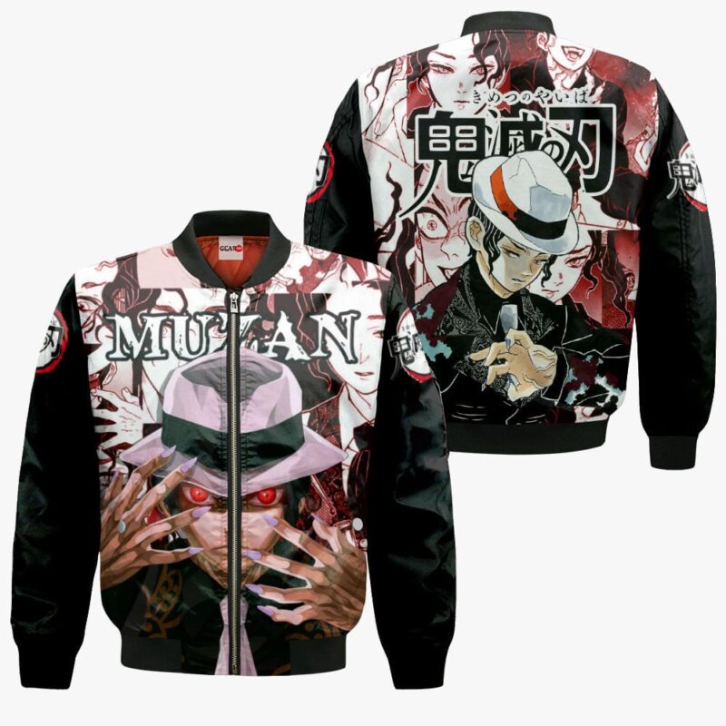 Muzan Kibutsuji Premium Outerwear Manga Style