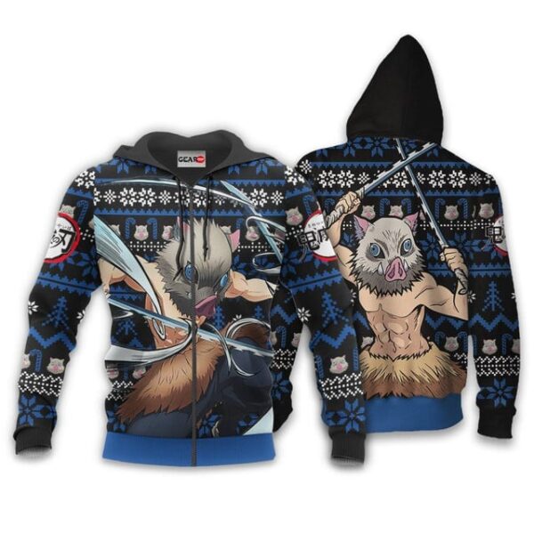 Inosuke Premium Outerwear Ugly Christmas Shirt