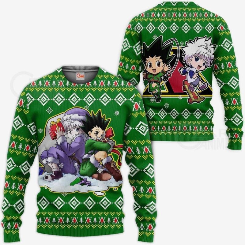 Gon & Killua Premium Outerwear Ugly Christmas