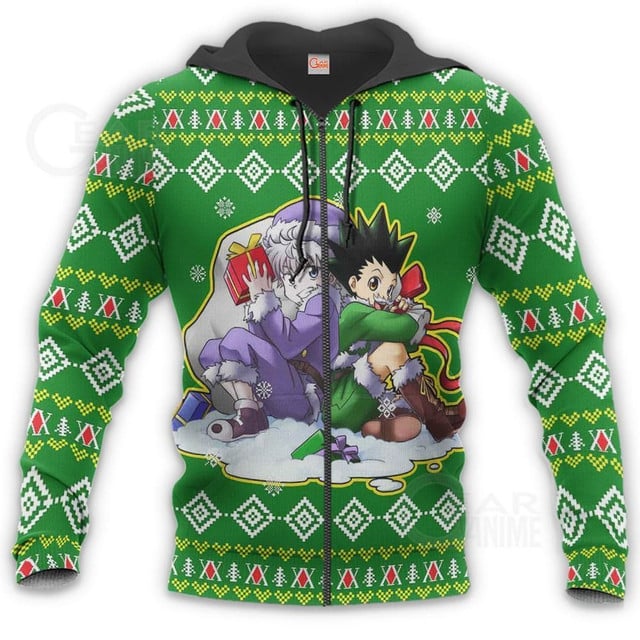 Gon & Killua Premium Outerwear Ugly Christmas