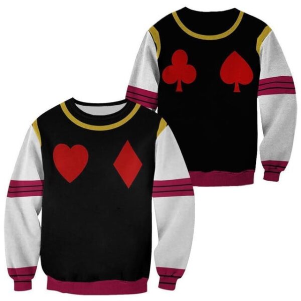 Hisoka Uniform Premium Outerwear Costume Shirt